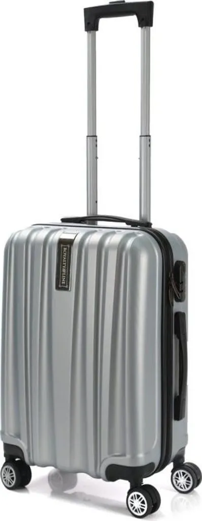 Lot de Valises Rigides Argent 3 Tailles avec Roulettes Multidirectionnelles - 3