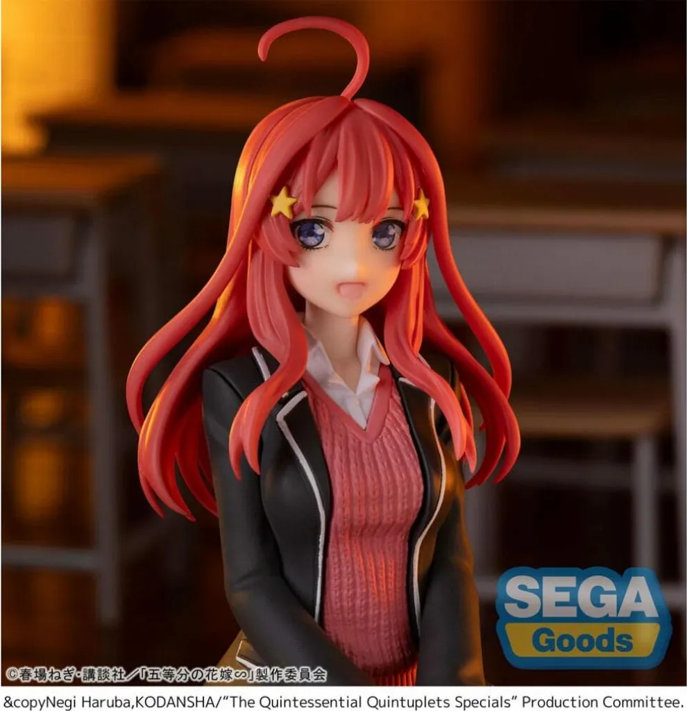 Figurine Itsuki Nakano PM Perching The Quintessential Quintuplets 10cm