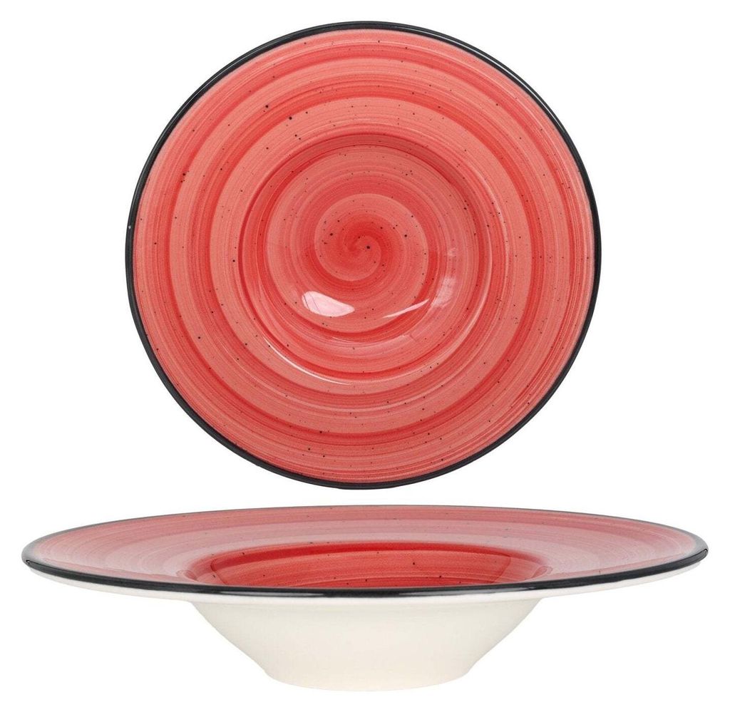 Bonna Assiette à pâtes - Aura Passion - Porcelaine - 28 cm Image du produit 