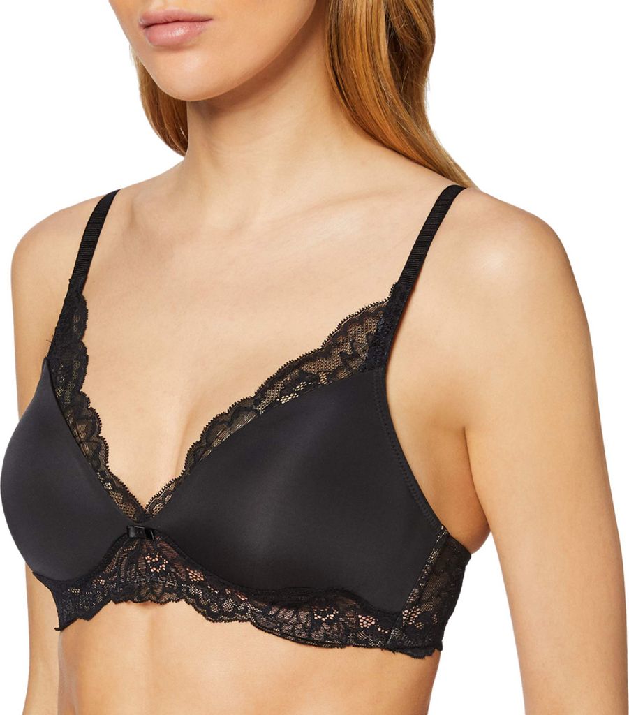 Triumph Damen Soft-BH Amourette Charm - BLACK - Größe 90D