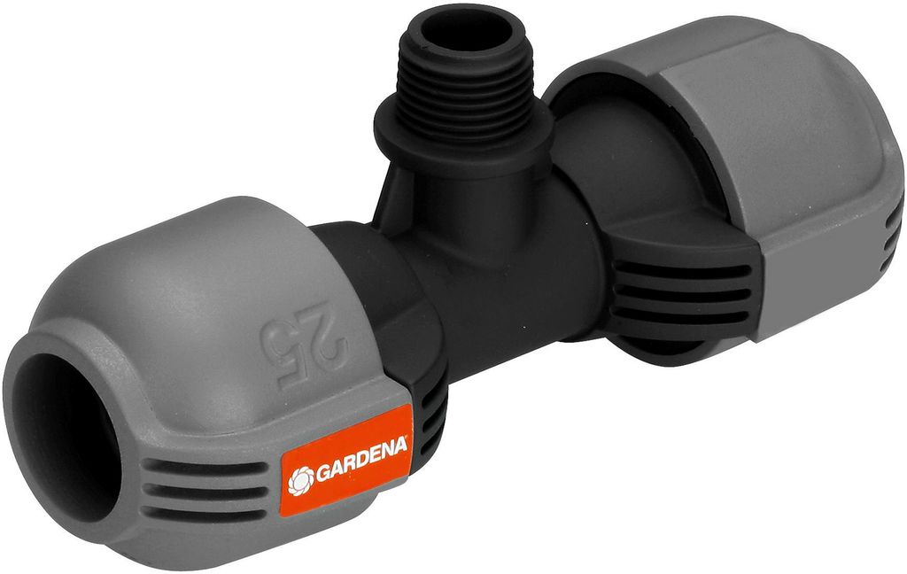 T-Stück Rohrverbinder Rohranschluss 25 mm x 1/2" Gardena Produktbild 