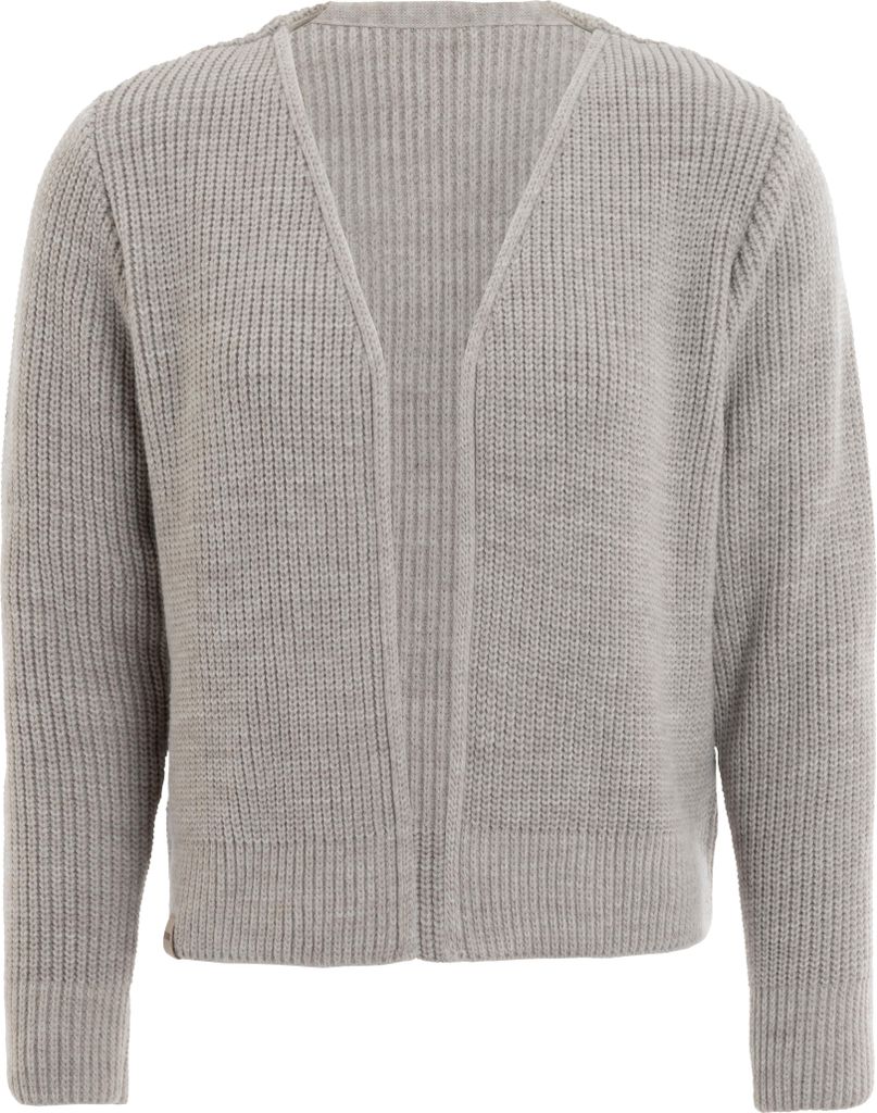 Knit Factory Lenny Kurze Strickjacke - Iced Clay - 40/42