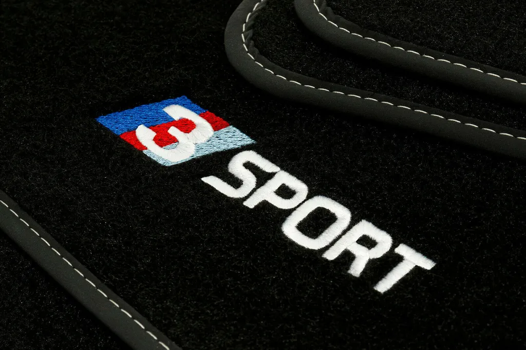 Set 4 Tappetini BMW Serie 3 F30 F31 (2012-2018) Velluto Sportivo - 4