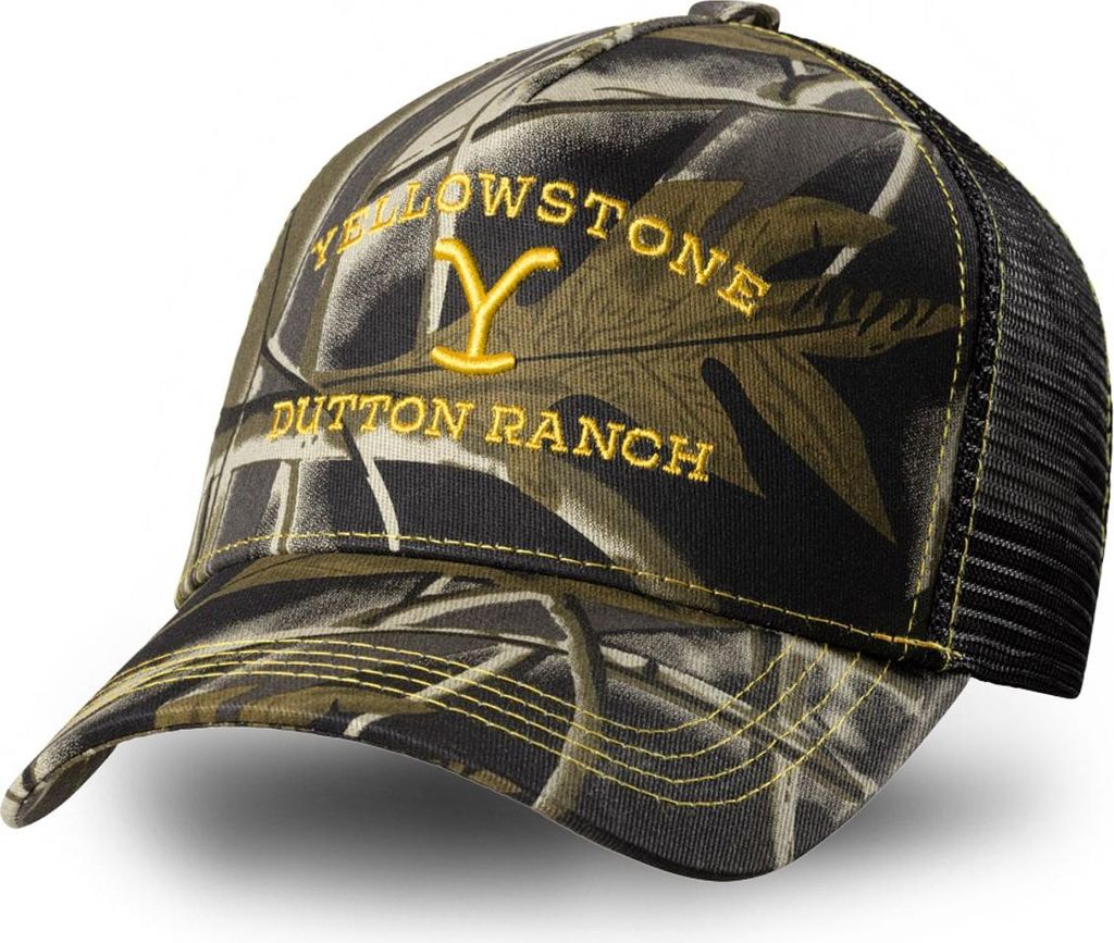Stars & Stripes Basecap Truckercap Cap »YELLOWSTONE 14«