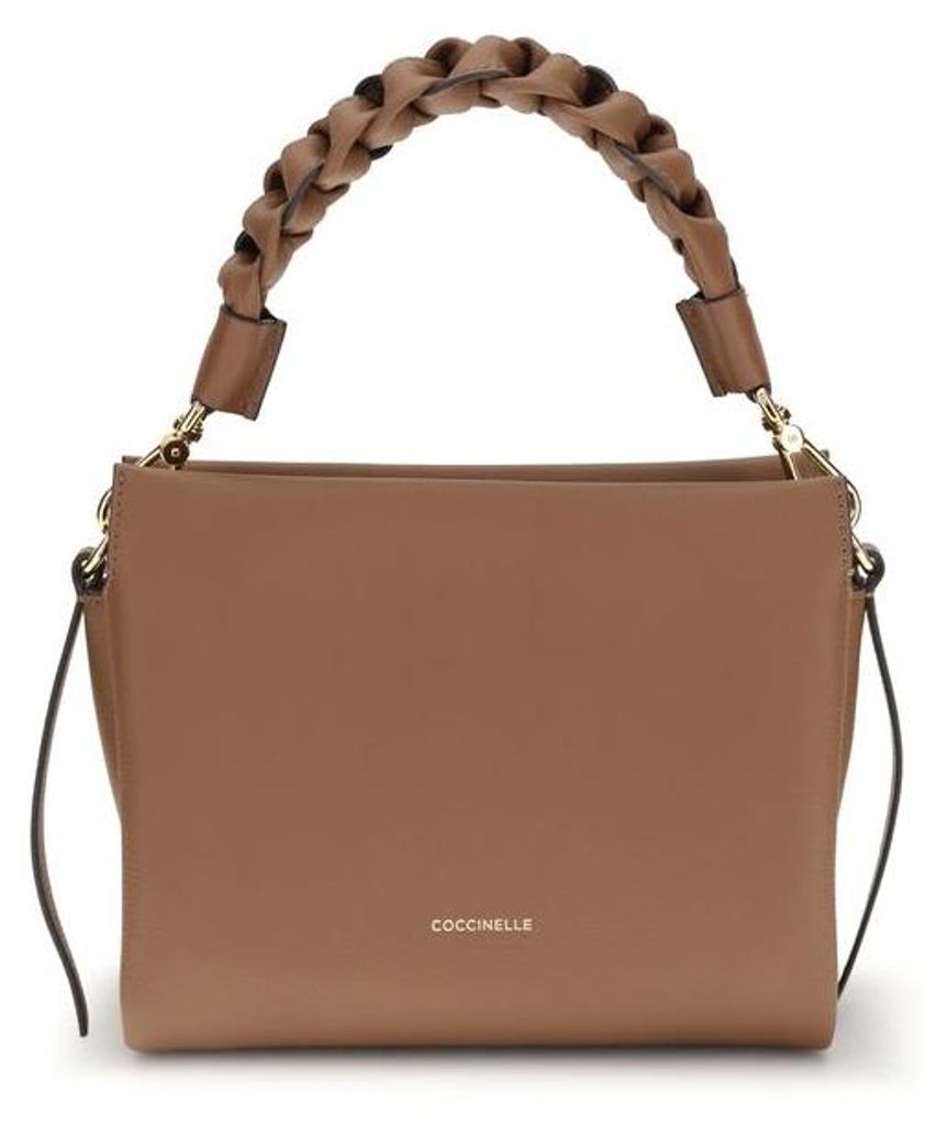Coccinelle sac à main en cuir de veau beige E1M50580101_682 Image du produit 