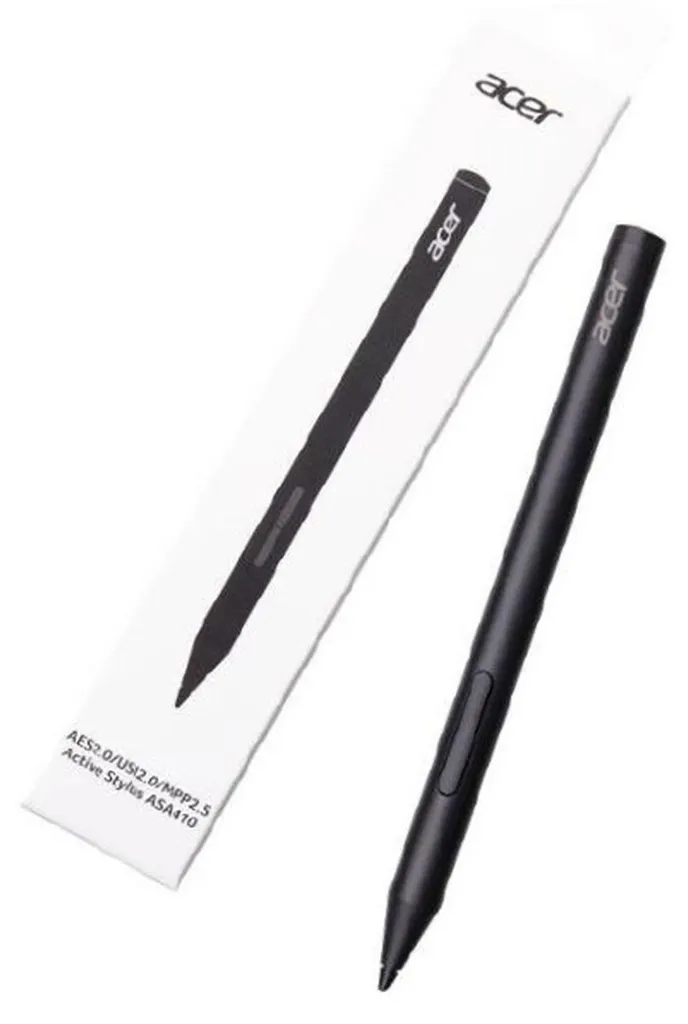 Acer AES 1.0 Stylet actif ASA210 argenté pour tablette et PC portable