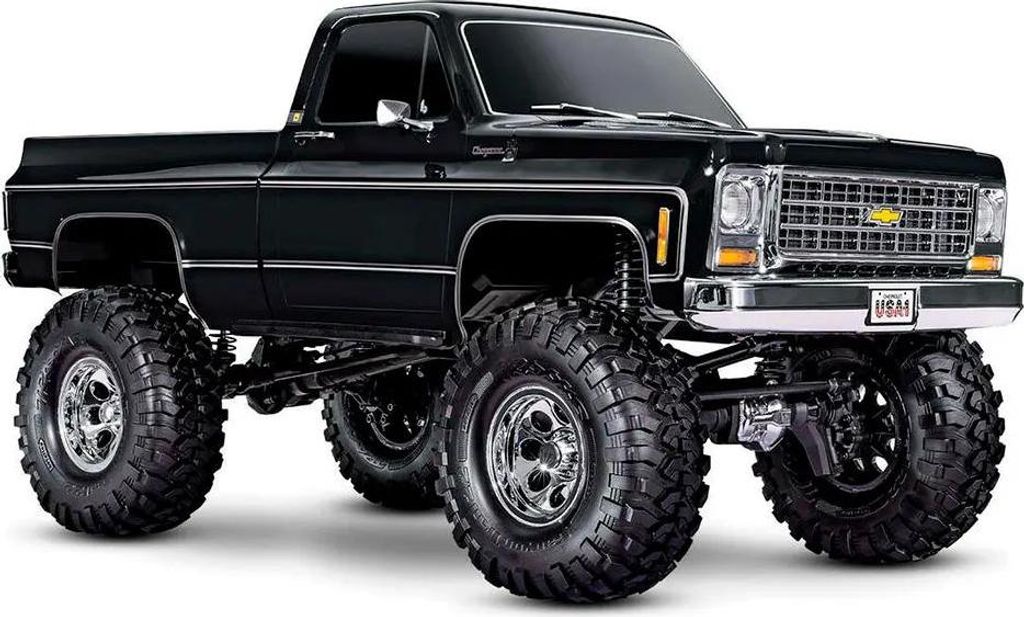 TRAXXAS TRX-4 Chevy K10 High-Trail schwarz 1/10 Crawler RTR Brushed, ohne Akku und Ladegerät SFJ2025