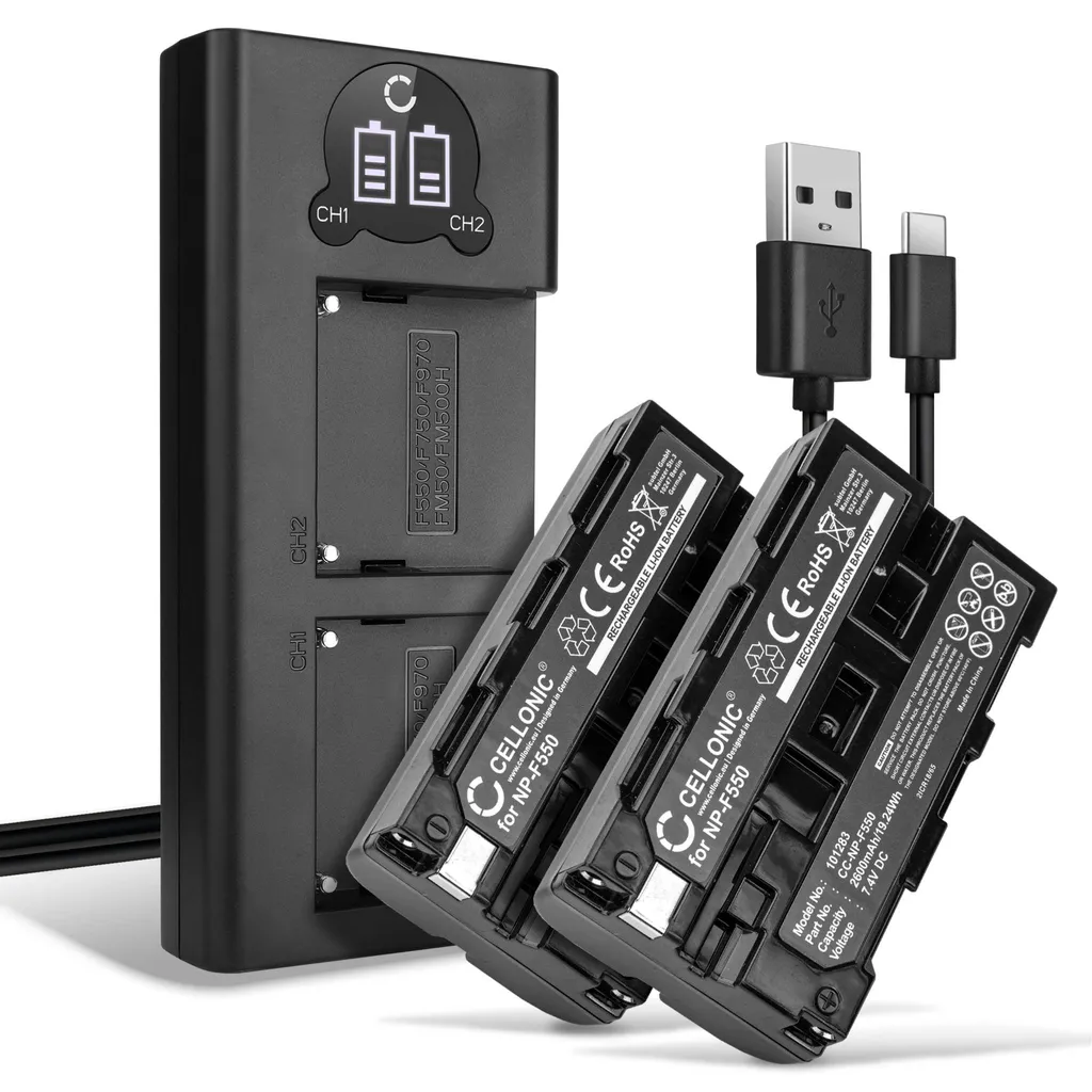Batterie NP-F330 Sony : Finissez-en avec les pannes grâce au Pack Double