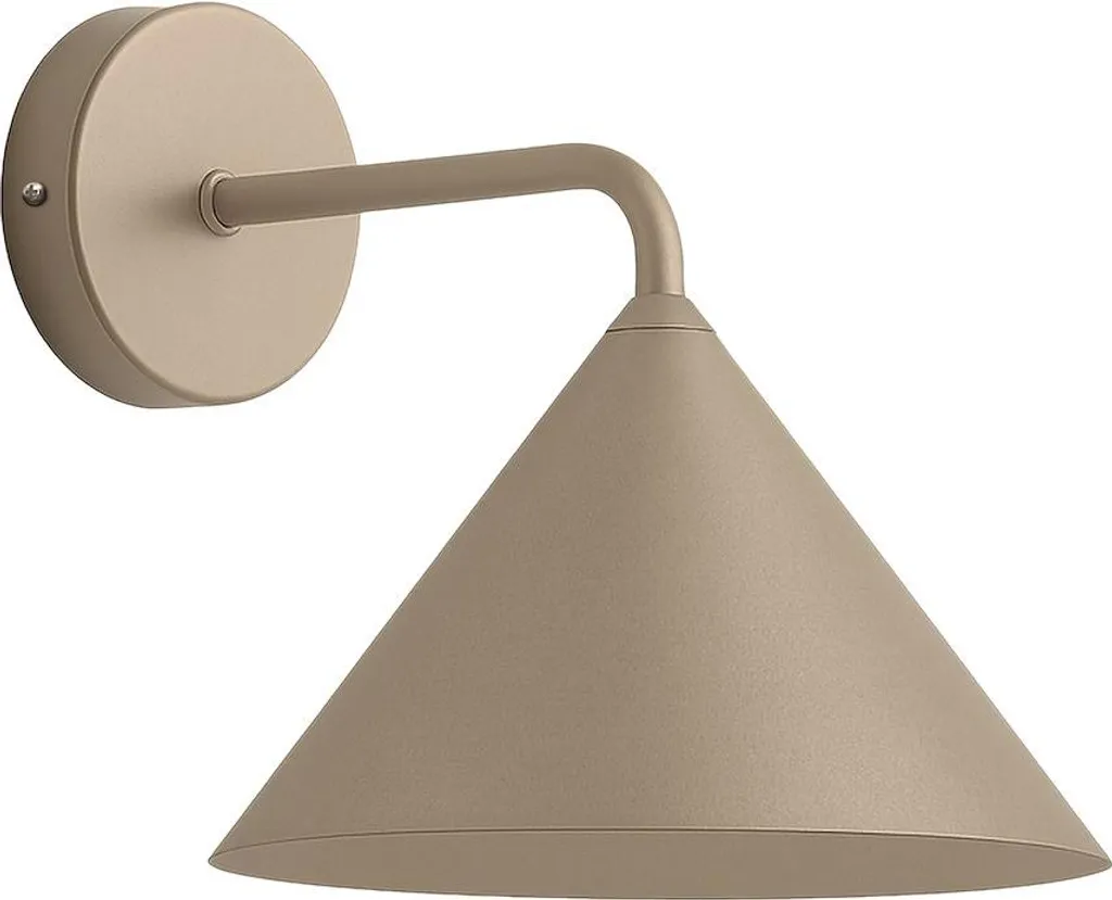 Lampe murale ronde Capital Taupe GX53 - Éclairage décoratif salon cosy