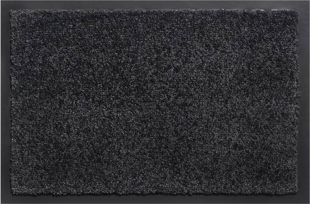 Große Schmutzfangmatte für innen grau grau in 60x80 cm