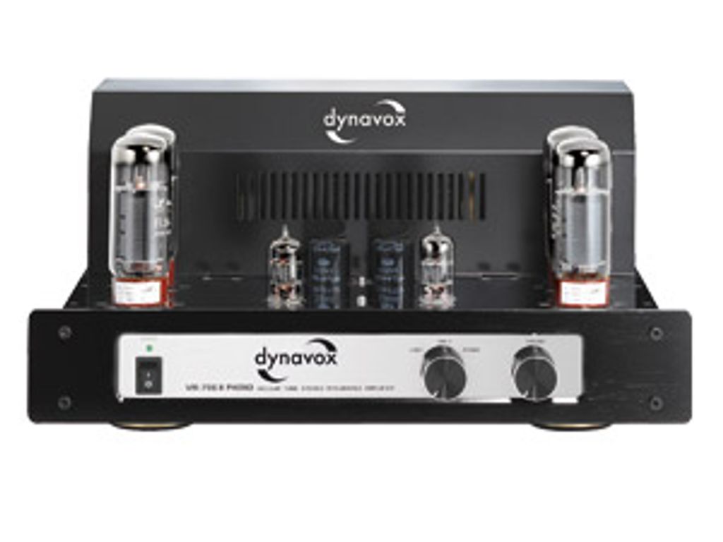 Dynavox Röhren-Vollverstärker VR-70E II Phono, chrom