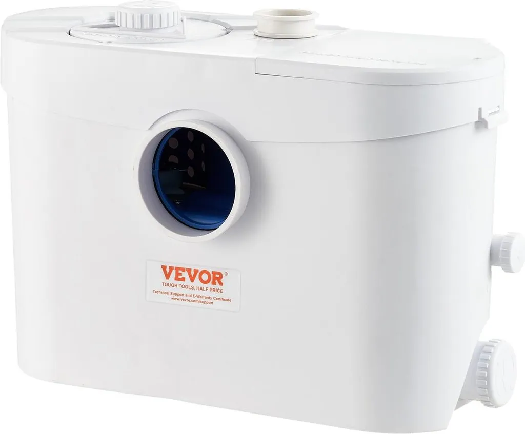 Station de relevage eaux usées 700W avec broyeur intégré pour sous-sol