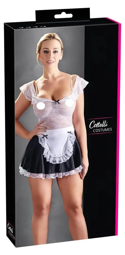 Cottelli COSTUMES - Bedieningsuniform, maat XL Productafbeelding 