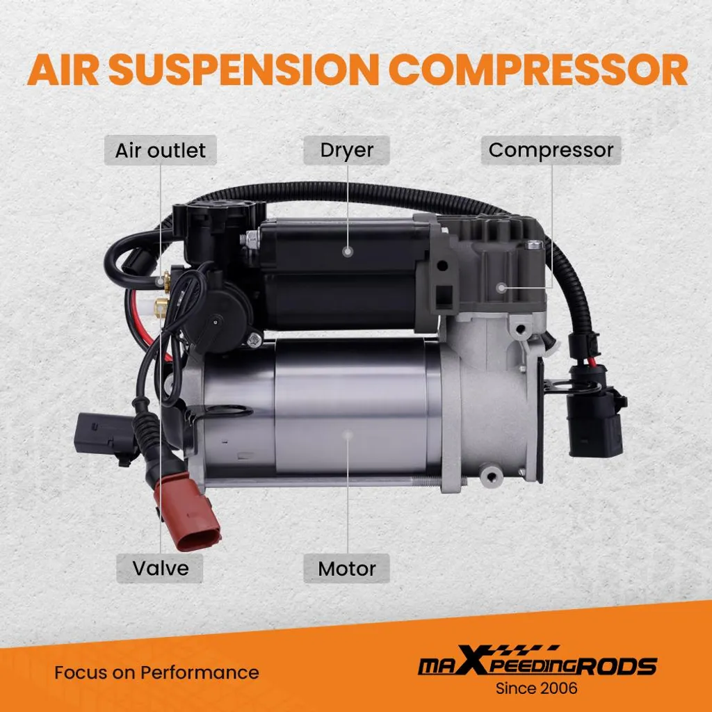 Compresseur Suspension Audi A8 D3 pour Remplacement Référence 4E0616005D - 14