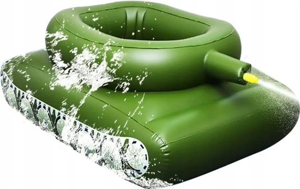 Réservoir Gonflable Anti-Ennui pour Enfant avec Canon à Eau Haute Qualité