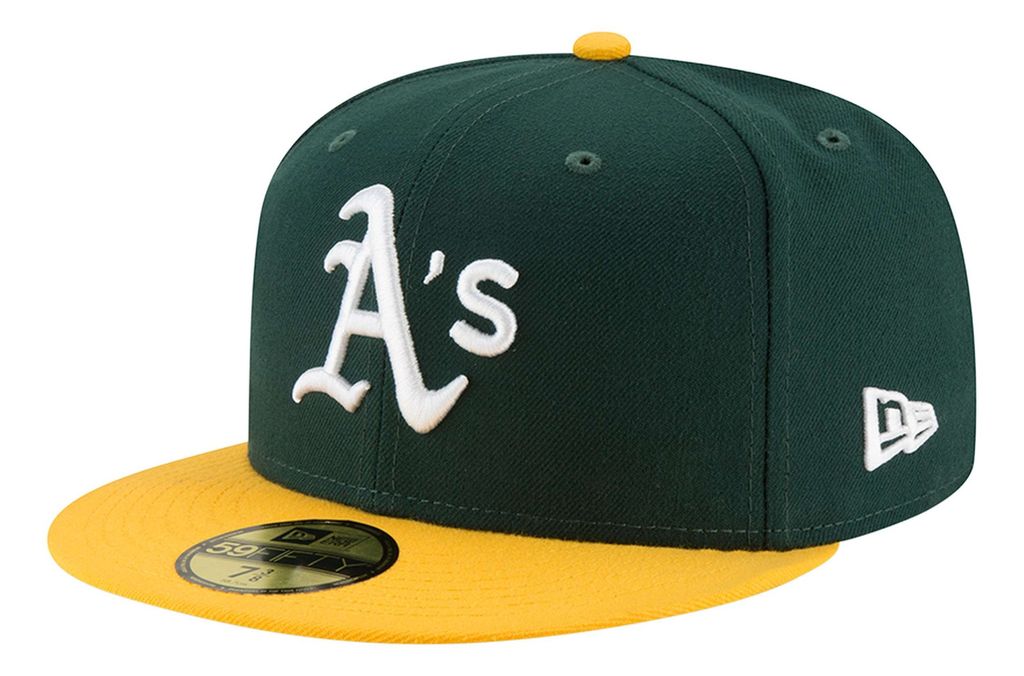 New Era 59FIFTY Cap MLB Oakland Athletics dark green 7 3/8 Produktbild 