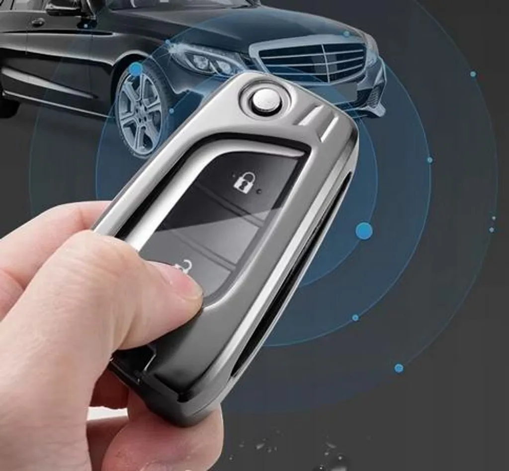 Offerta Kit 3 in 1 Custodia Chiave Toyota Pelle + Portachiavi | Yaris - 5