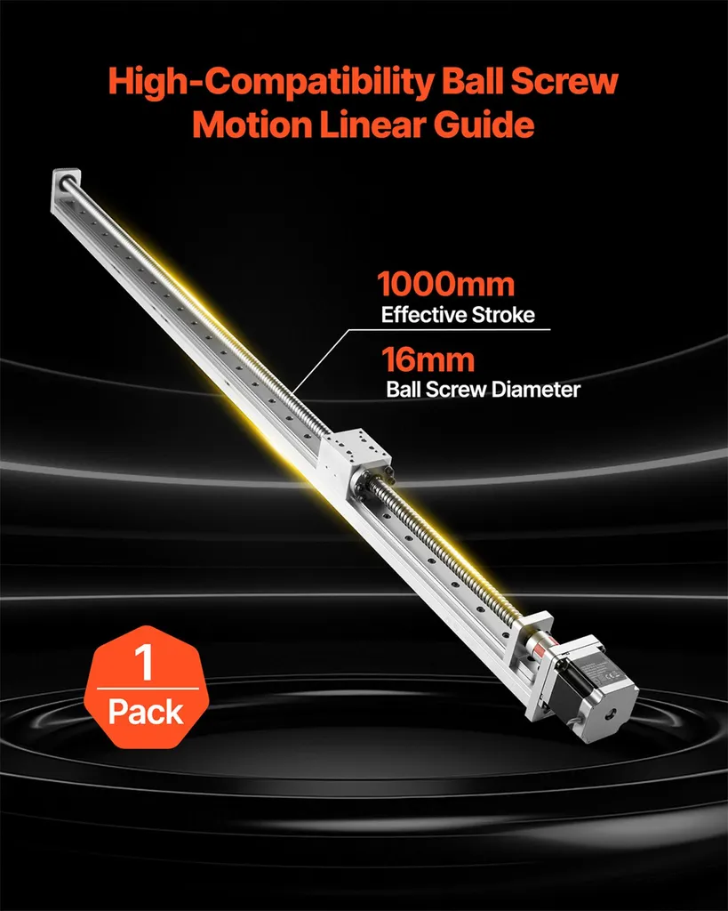 Axe linéaire pour imprimante 3D et graveur laser course de 1000mm