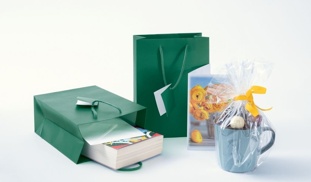 Sigel 5 Geschenktaschen gruen Produktbild 