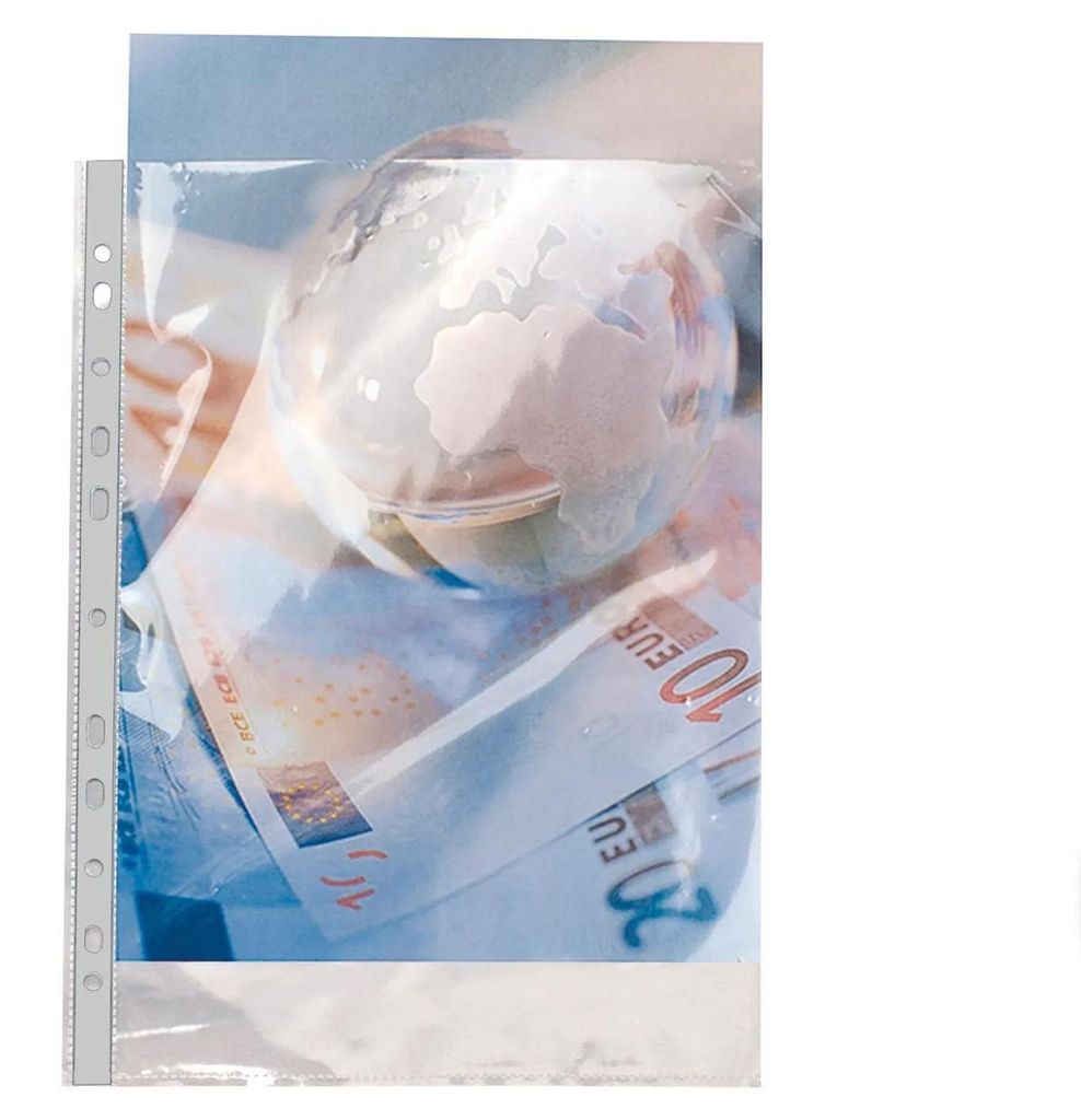 Exacompta 5920E Prospekthüllen DIN A4 90µ Polypropylen 50 Produktbild 