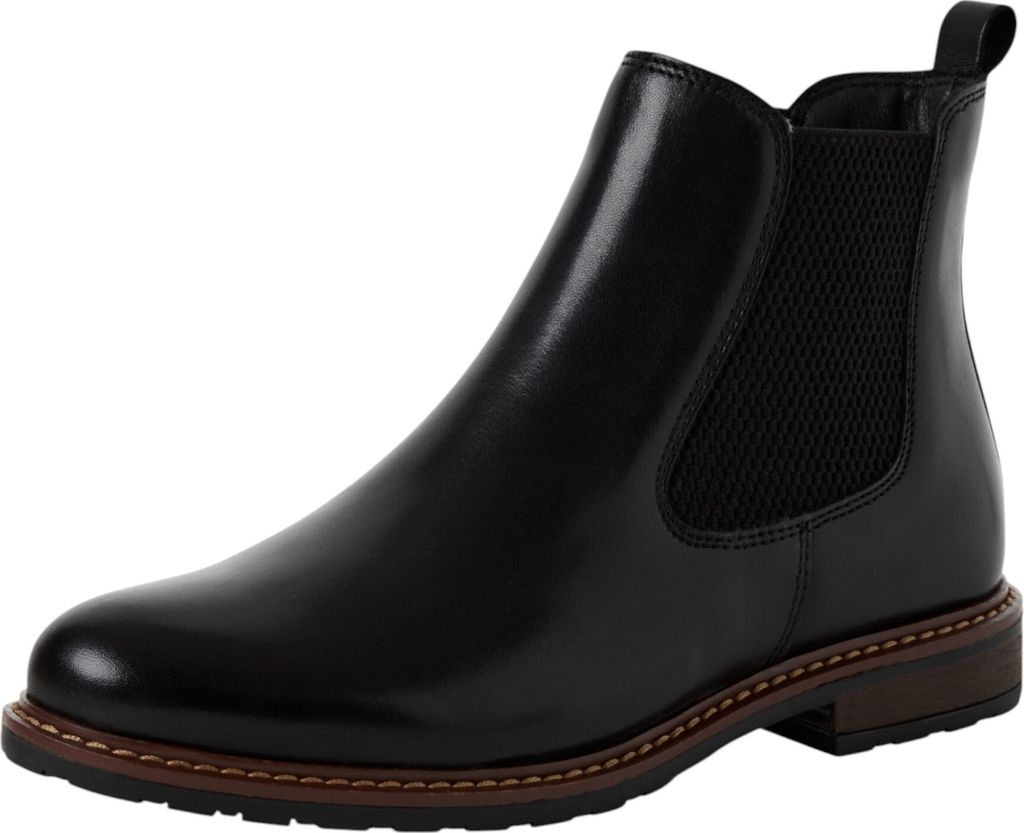 Tamaris Stiefelette Stiefelette Leder/Textil