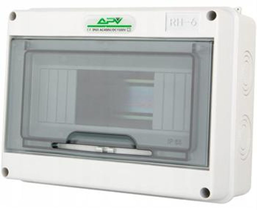 Elektroinstalační rozvaděč Adelid APV-RH-06, 1x6M IP65, Obrázek produktu 