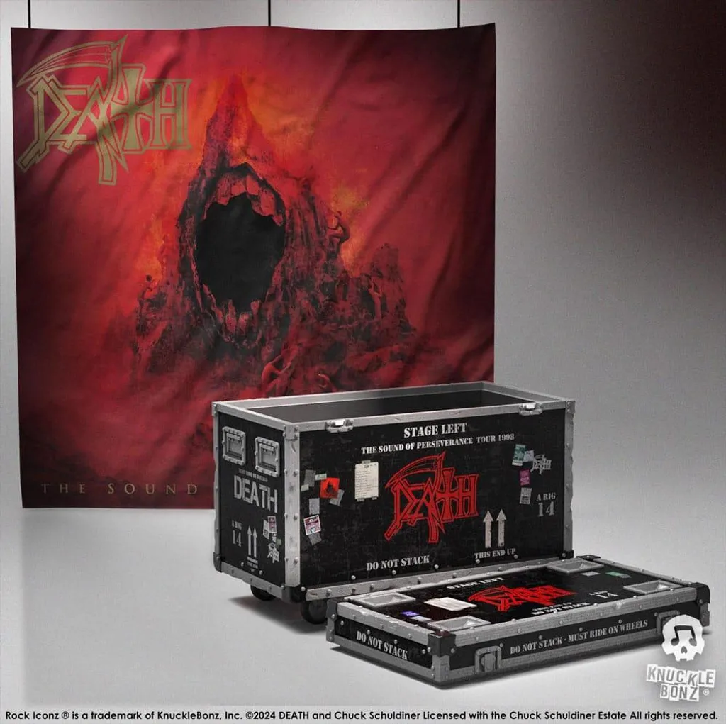 Set Figurine Death Rock Ikonz avec Décor de Scène Road Case 1998