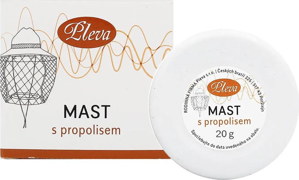 Pleva-Salbe mit Propolis mast s propolisem 20 g