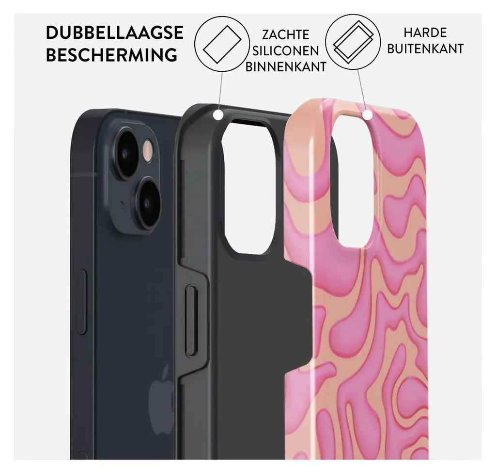 Étui iPhone 15 Robuste et Design Popsicle - Coque Burga Double Blindage
