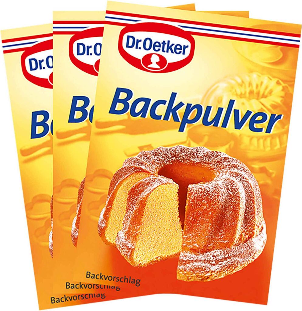 Dr. Oetker Backpulver 3er 48g