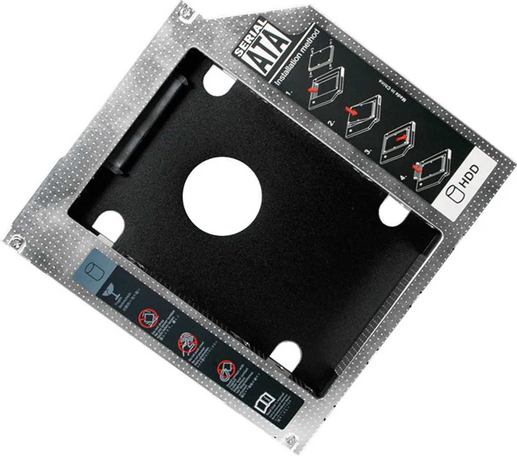 Plus de Stockage Interne : Adaptateur Caddy 12,7mm SATA HDD Logilink