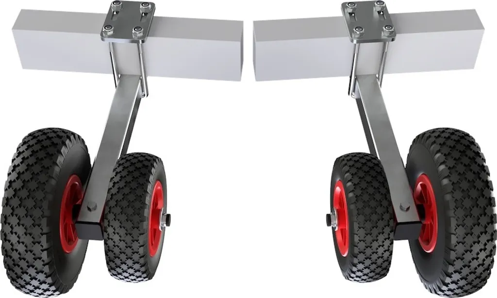 Centratore per Rimorchio Barca SUPROD ZENDW-260-PU Ruote PU 260mm