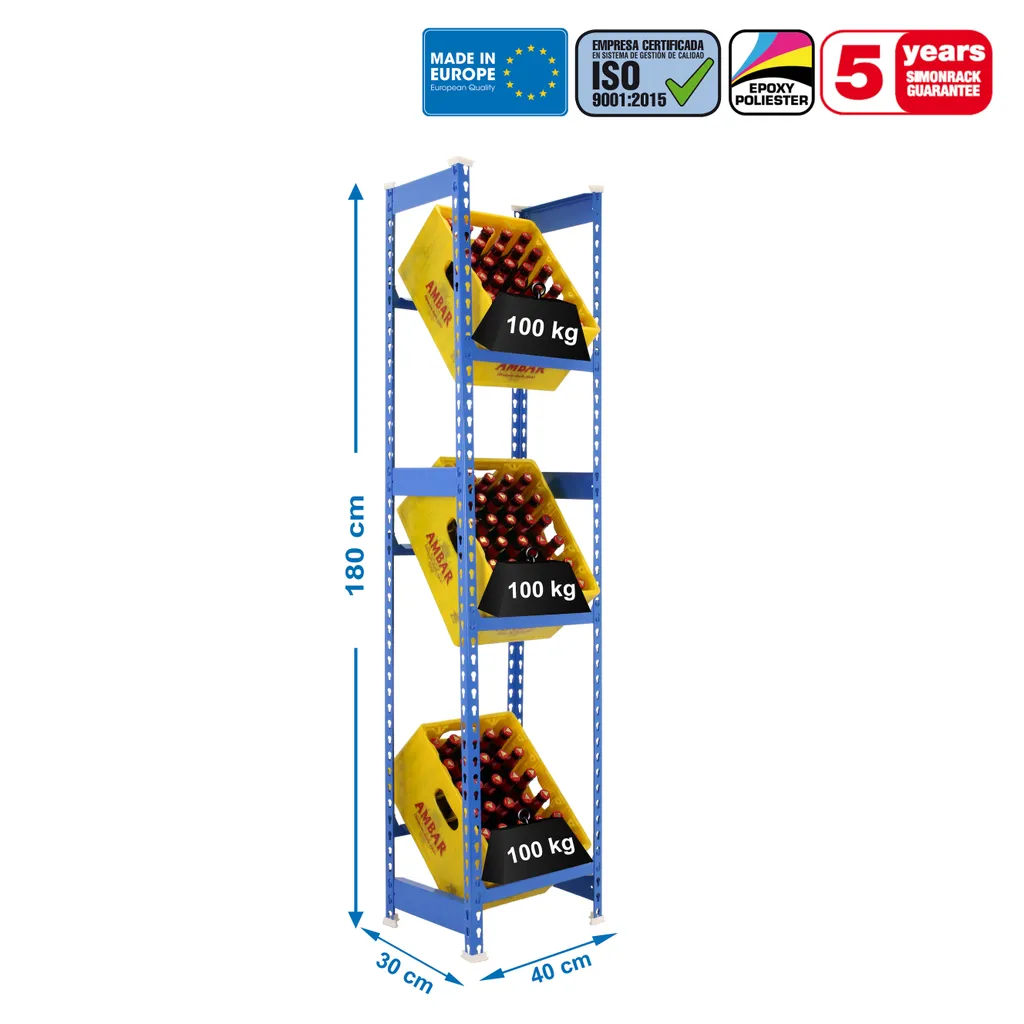 Meuble de rangement pour bouteilles et caisses Simonrack SIMONBOTTLE