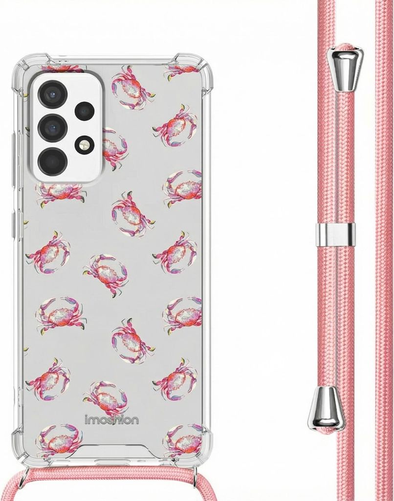 imoshion Design Hülle mit Band Samsung Galaxy A53 - Crab Produktbild 