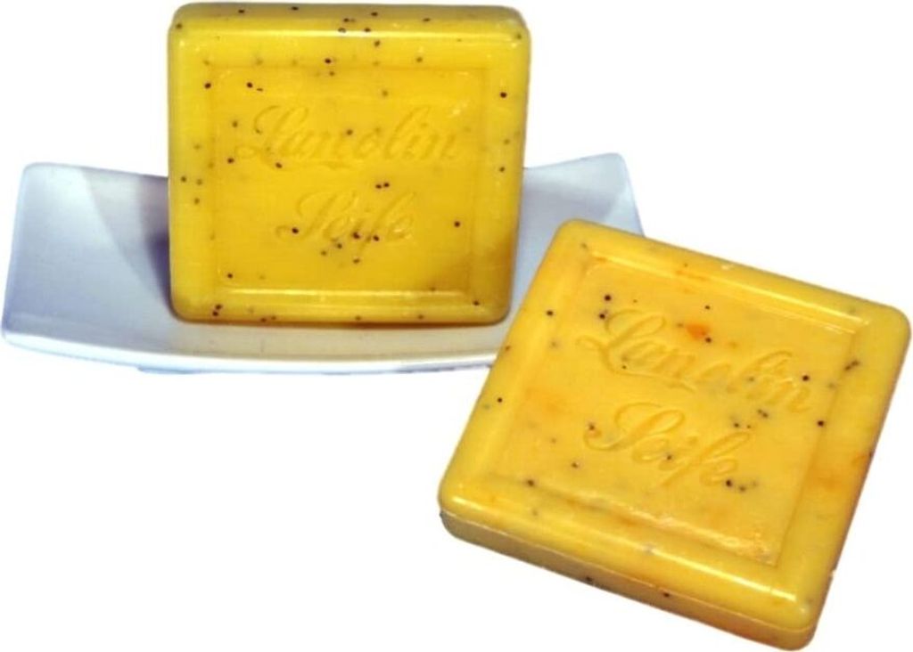 2x Lanolinseife Grapefruit & Orange mit Motiv Doppelpack