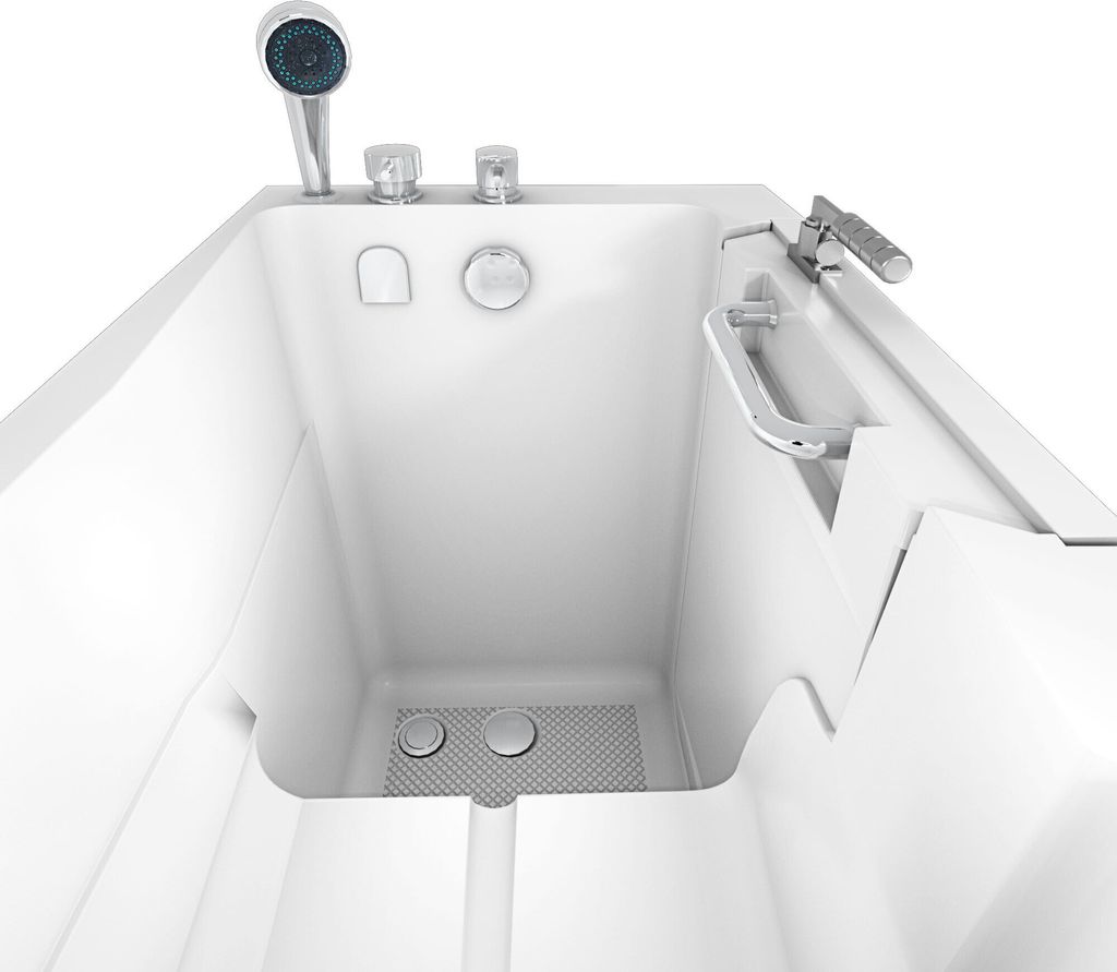 Sitzbadewanne Senioren Wanne Sitzwanne mit Tür S08-C-L Produktbild 8
