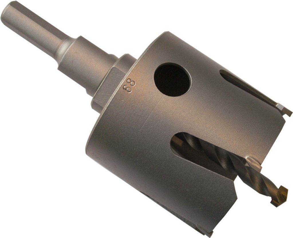 Universal HM Dosensenker Bohrkronen Sechskantschaft normales Bohrfutter 102 mm
