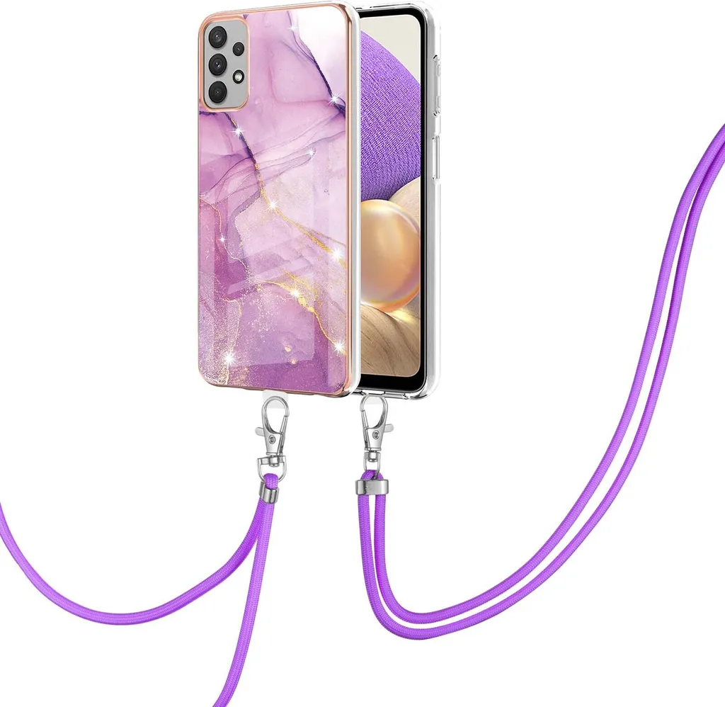 Custodia Samsung Galaxy A33 5G Protettiva Rosa | TPU e Laccio