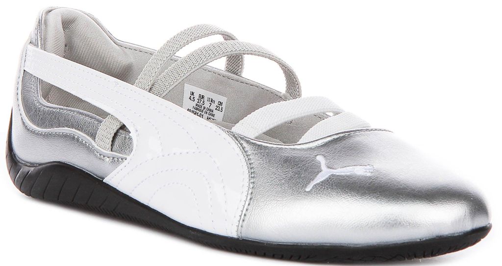 Puma SC Ballet in Silber für Damen – Größe 6 (UK) – 39 (EU) Produktbild 