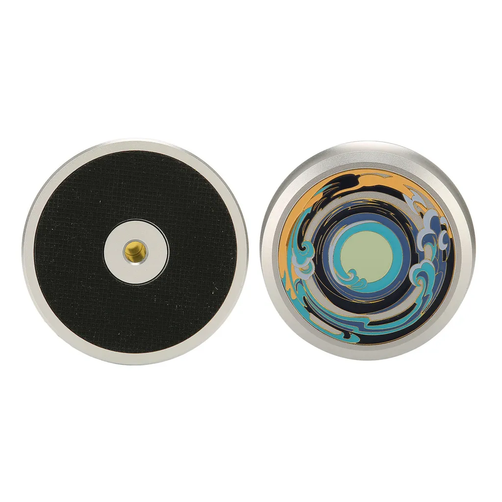 Stabilisateur de Disque LP de 280g en Aluminium pour Platine Vinyle Hifi