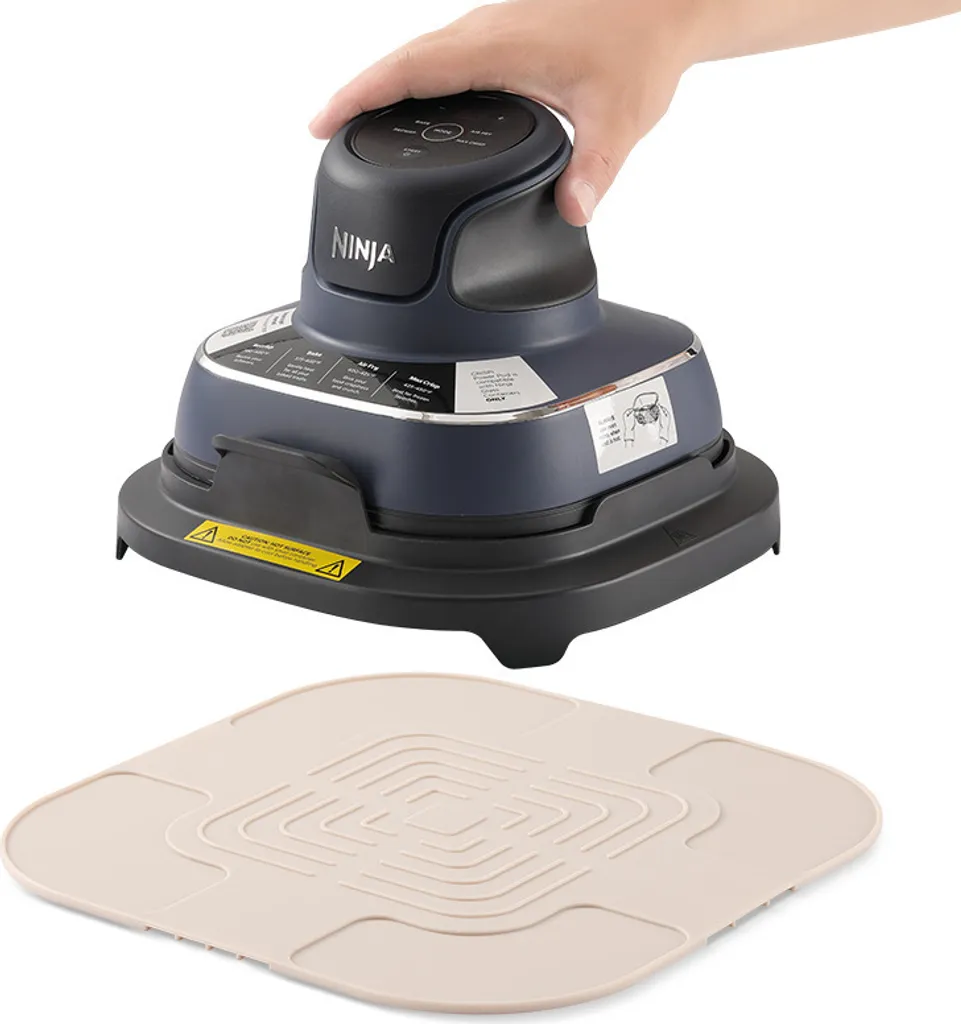 INF Tappetino Silicone Friggitrice ad Aria Universale Bianco - Antiaderente