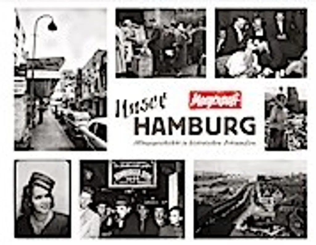 Unser Hamburg : grand livre illustré avec finitions de luxe relié