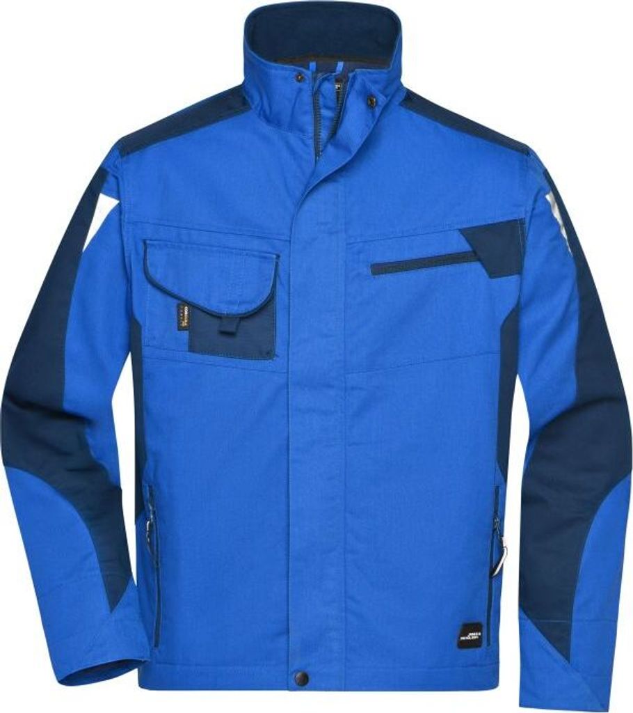 Professionelle Jacke mit hochwertiger Ausstattung royal/navy, Gr. S
