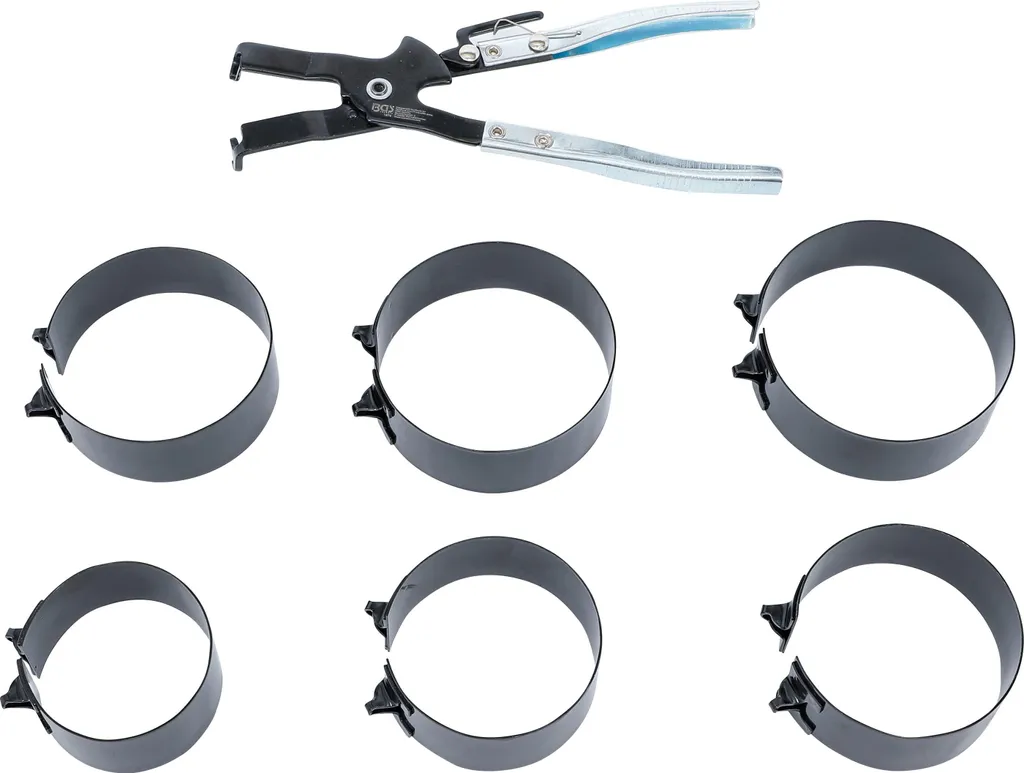 Kit Montaggio Pistoni 7 Pezzi | Stringifasce a Cricchetto Professionale - 4
