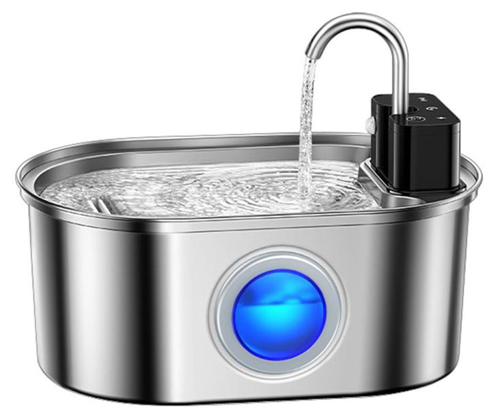 Fontaine Rojeco en acier inoxydable 3,2 L sans fil Image du produit 