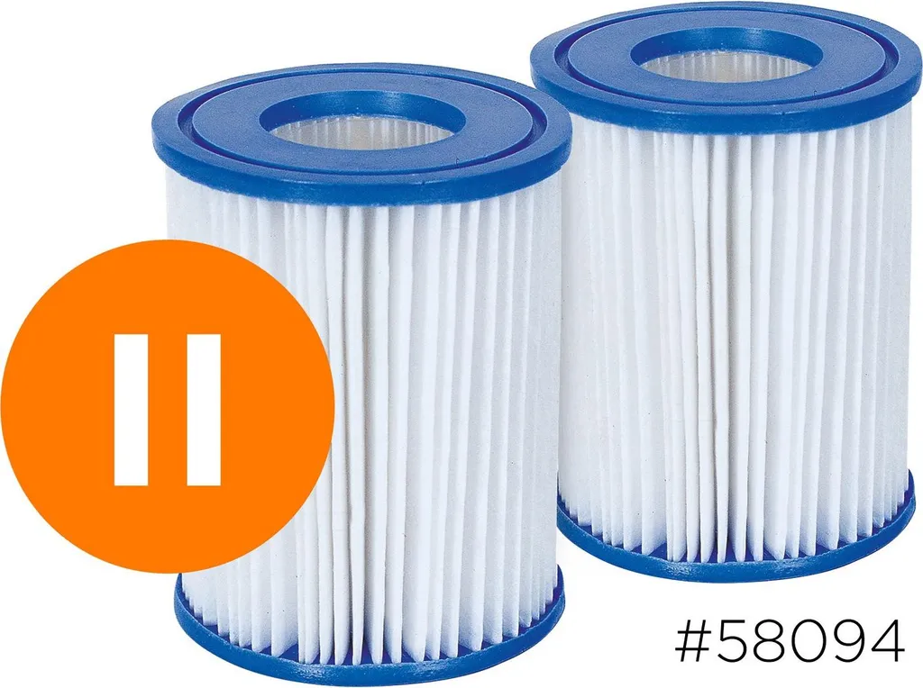 Ricambio Filtro Piscina Tipo II - Acqua Pulita per Pompe 3.028 L/h - 6