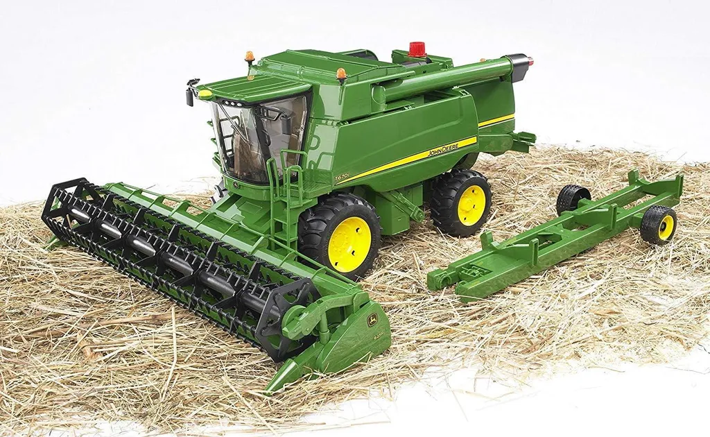 Bruder 02132 Moissonneuse-batteuse John Deere T670i avec grains - 34