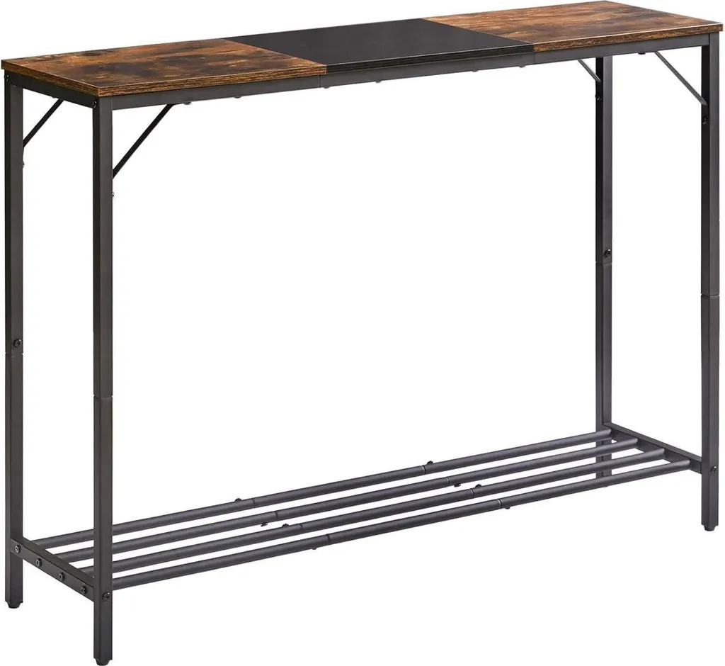 Consolle Ingresso Industrial YMYNY 107cm | Design Splice Rustico Nero
