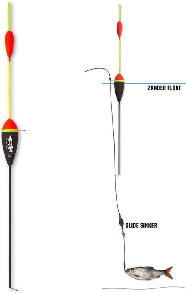Quantum Mr Pike Zander Float - Raubfischpose, Tragkraft:4g