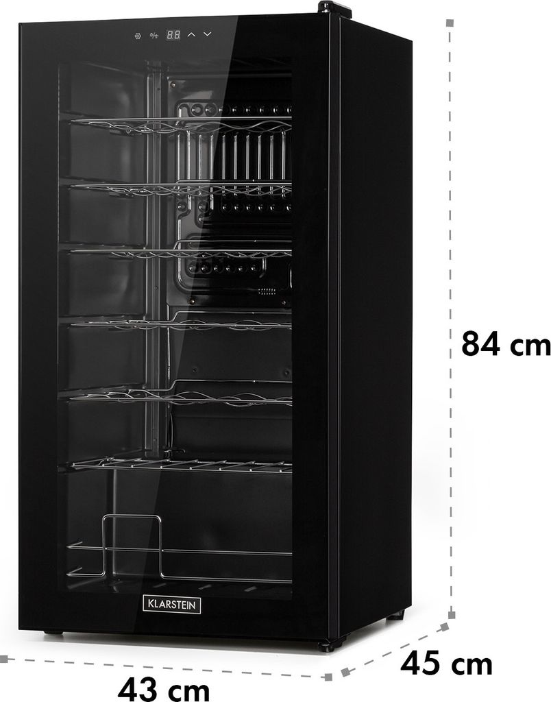 Klarstein Weinkühlschrank, 1 Zonen Getränkekühlschrank Produktbild 7